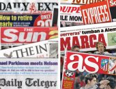 صحافة أوروبا: فيلار ينسحب من سباق انتخابات رئاسة اليويفا.. 985 مليون يورو حصيلة رواتب الدورى الإيطالى.. موراتا يؤكد: حلمى النجاح مع ريال مدريد.. وأردا توران جديد مع برشلونة